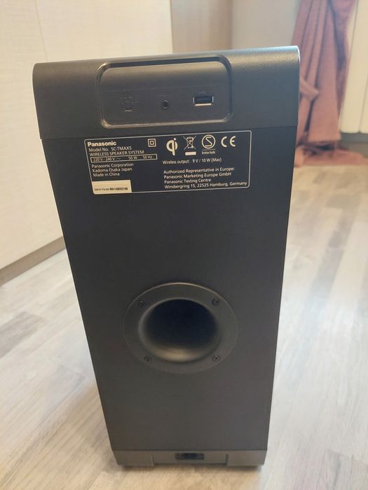 Panasonic SC-TMAX5 | Мощна парти тонколона | Bluetooth