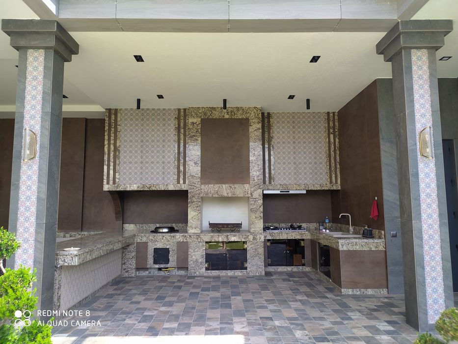 Строим Помпейская печь. Очаг. Летние кухни