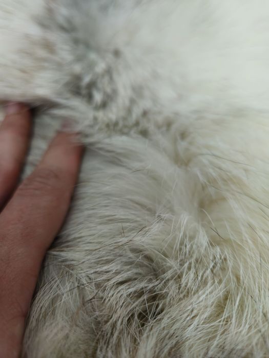 Covertură blană naturală