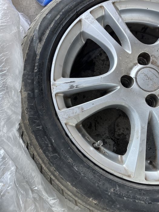 Продам диски с резиной 4*100