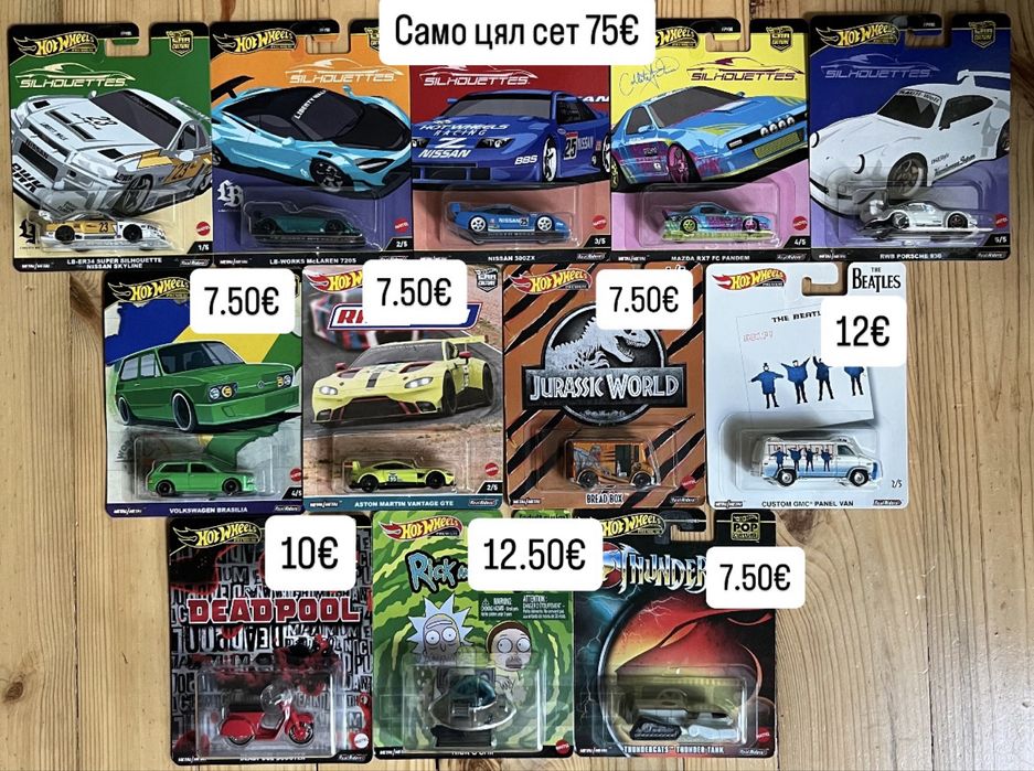 Hot Wheels модели