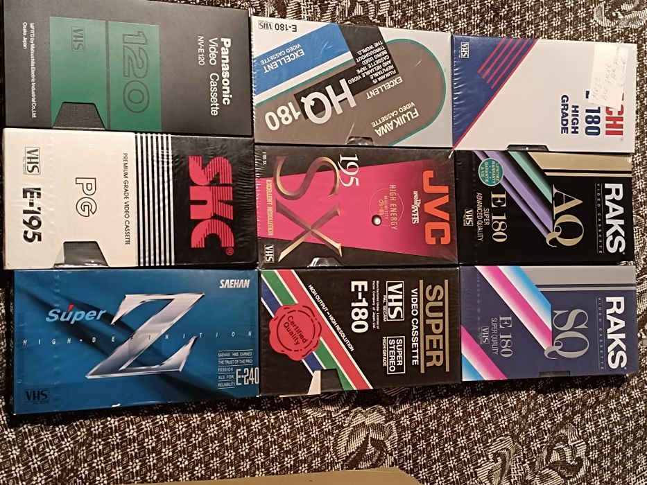 Видеокассеты для коллекции