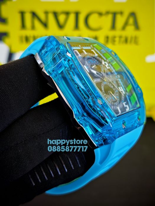INVICTA Cyclone Blue 49 mm, Инвикта нов ръчен часовник