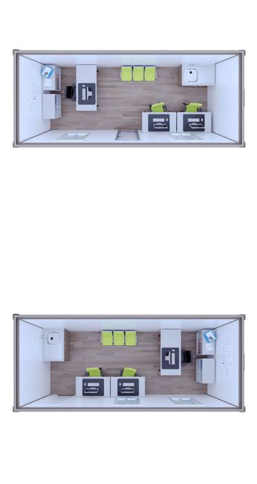 Контейнер 12/3м Сглобяем павилион 36кв.м На изплащане бунгало