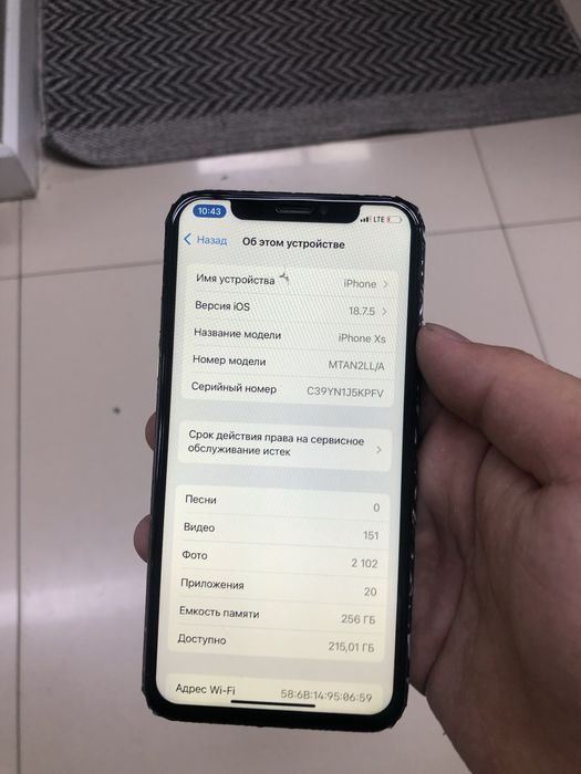 Iphone xs 256gb 100%