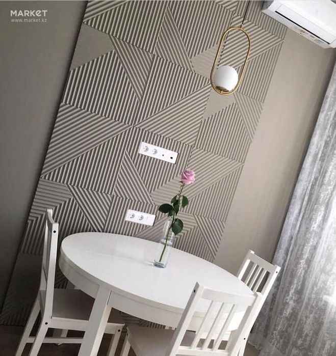 Декоративные гипсовые 3D панели панел панель 3д панэли панэль из гипса ...