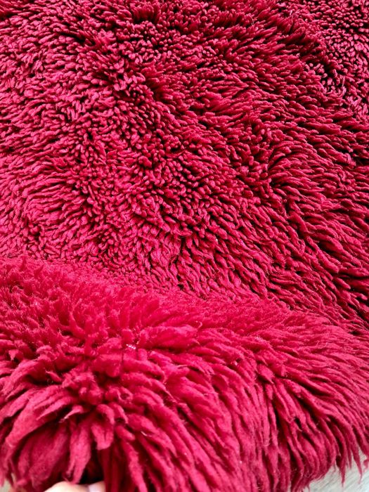 Нов вълнен китеник - червен, зелен и оранжев