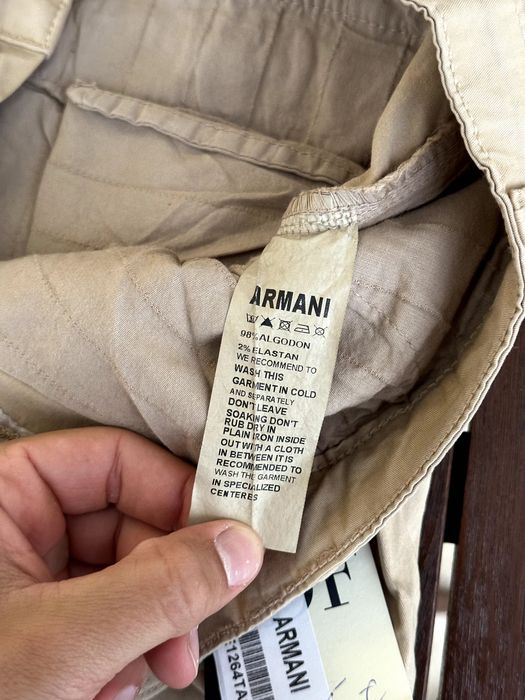 Мъжки панталон Armani Jeans (Low Waist - Tight Leg) - размер W34 / L34, Нов с етикет