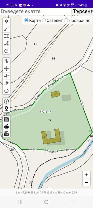 Продава се Парцел в с. Добри лаки, Област Благоевград - 15003 кв.м за 5 €/кв.м - Снимка #1