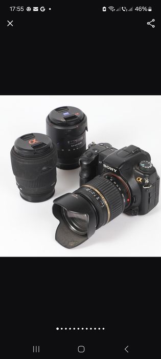 Aparat foto cu obiectiv Sony Alpha 700