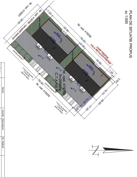 Vand hala langa autostrada giarmata