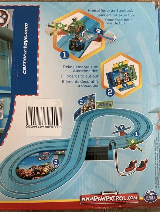 Pista masinute electrice Carrera Paw Patrol