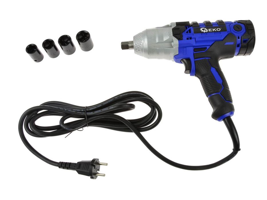 Електрически ударен гайковерт 1/2" с вложки 450nm 230v geko