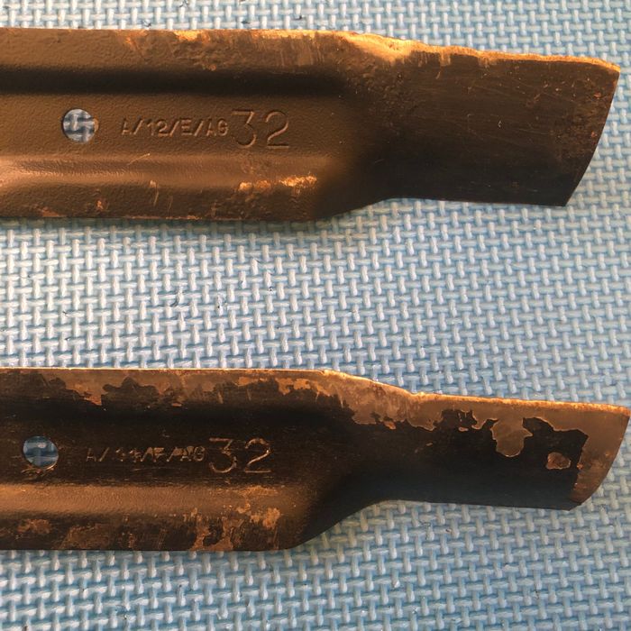 2бр Нож резервен за електрическа косачка BOSCH ARM32 Rotak