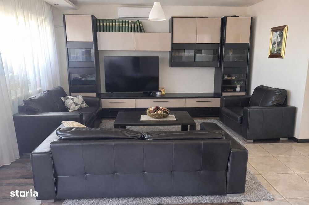 Apartament 4 camere, 3 balcoane, mobilat și utilat, gata de utilizare