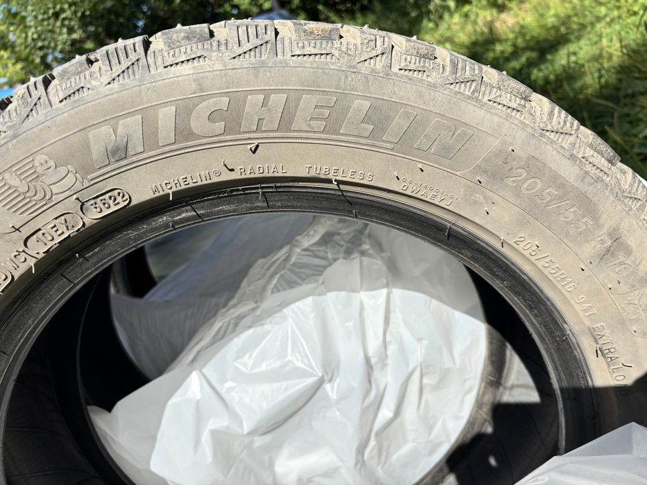 Продам шины Michelin 205/55/16