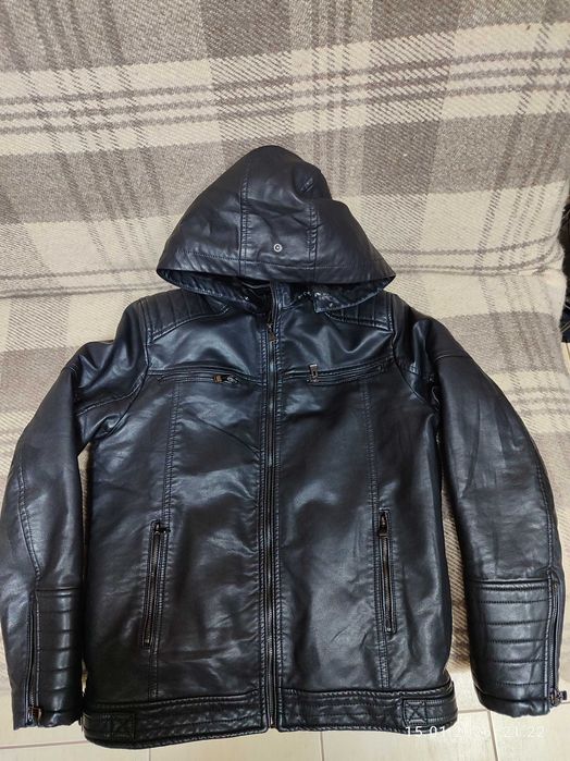 Мъжко яке от еко кожа