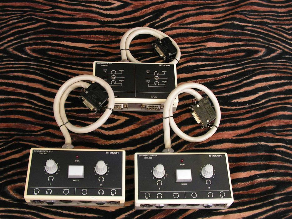 Смесителен пулт, Винтидж MIXER  Studer 069 6/2 в уникален комплект
