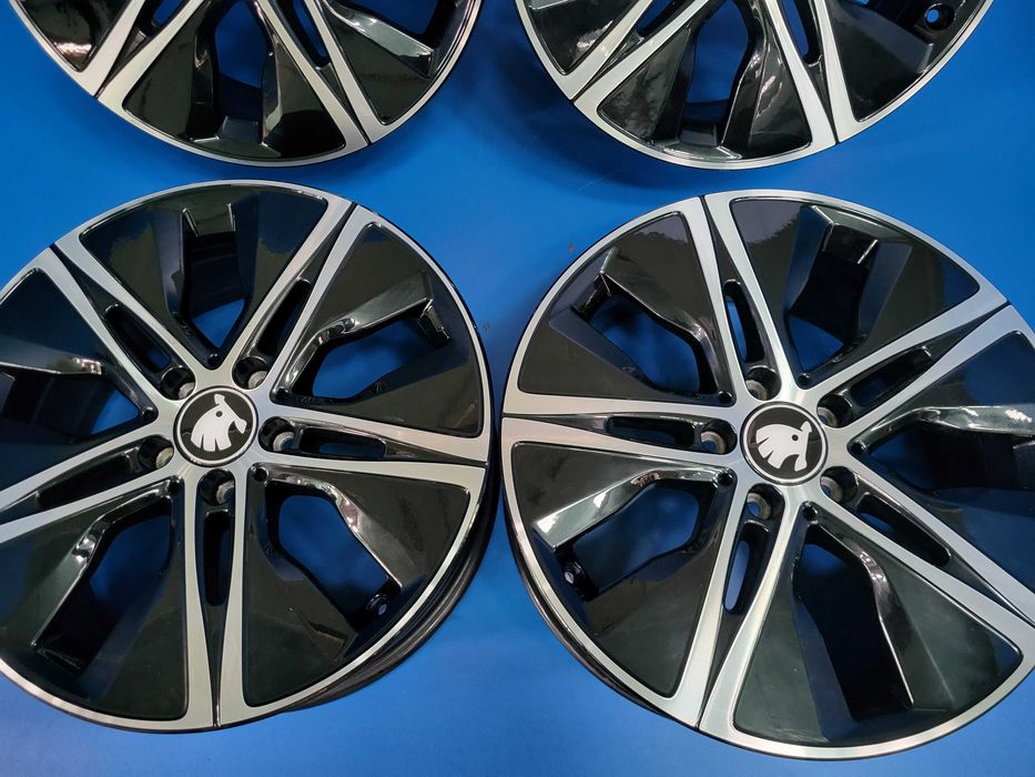 Vand jante bicolore 5x112 R18 pt Skoda Karoq