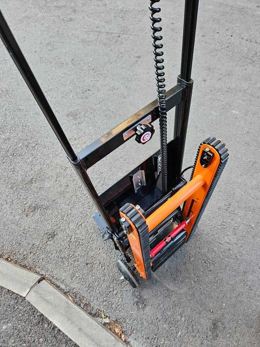 Carucior transport marfa pe scari cu senile