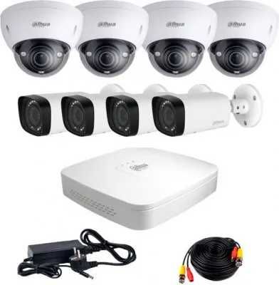 Готовый  4 штук камеры видеонаблюдения HIKVISION