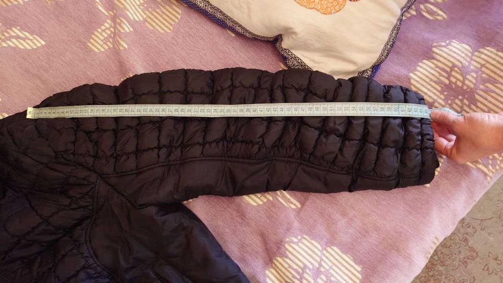 Женская черная куртка, размер XL