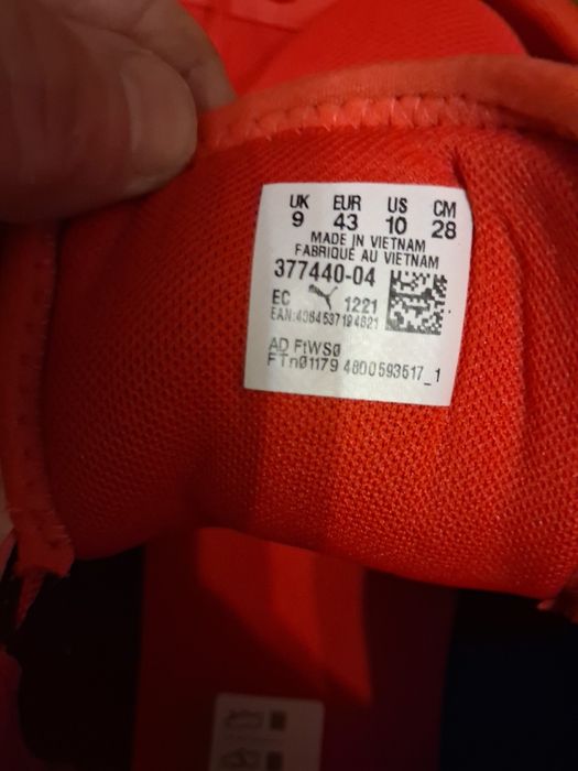 Adidasi puma 43 made in vietnam