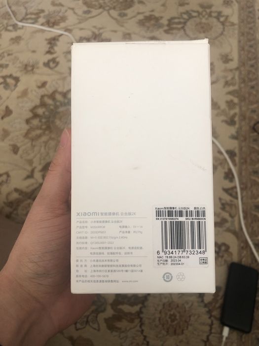 Видеоняня от xiaomi в качестве 2К