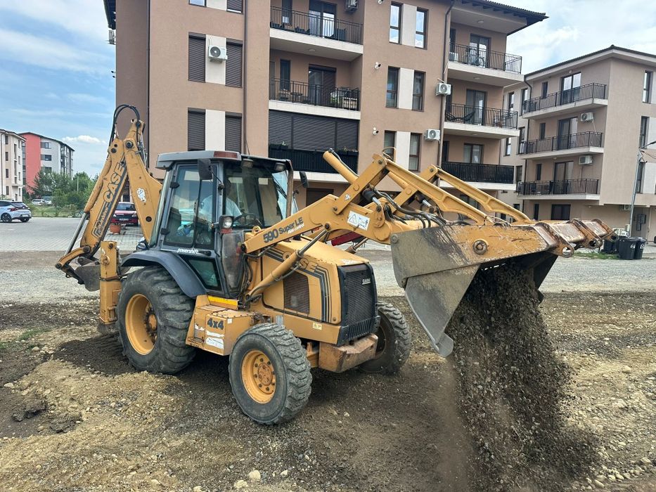 Deszăpezire cu Buldoexcavator sau Bobcat