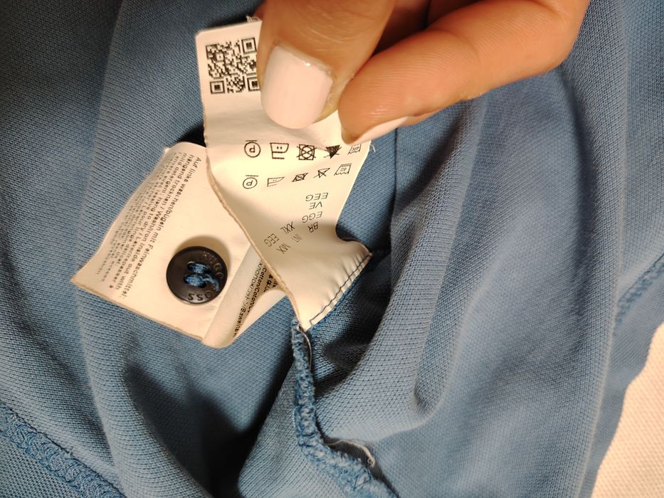 Оригинални тениски Hugo Boss, Ххл, Хххл синя и черна