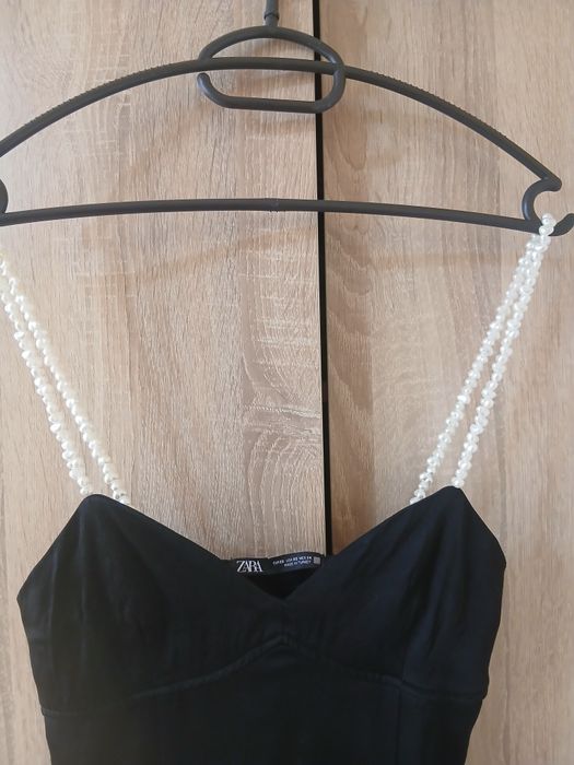 Сатенена рокля Zara