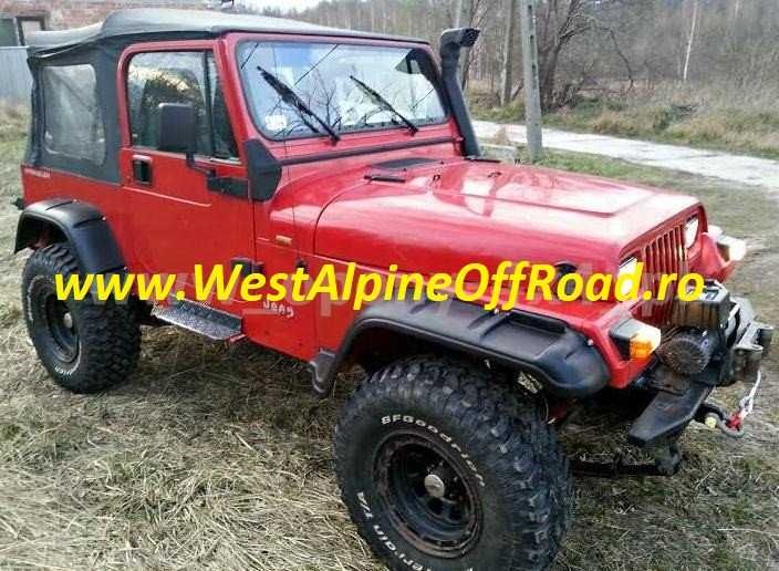 Overfendere JEEP WRANGLER YJ (1987-1995) - 18 cm ABS/Fibra