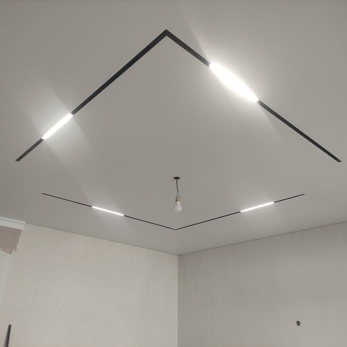 Натяжные потолки.