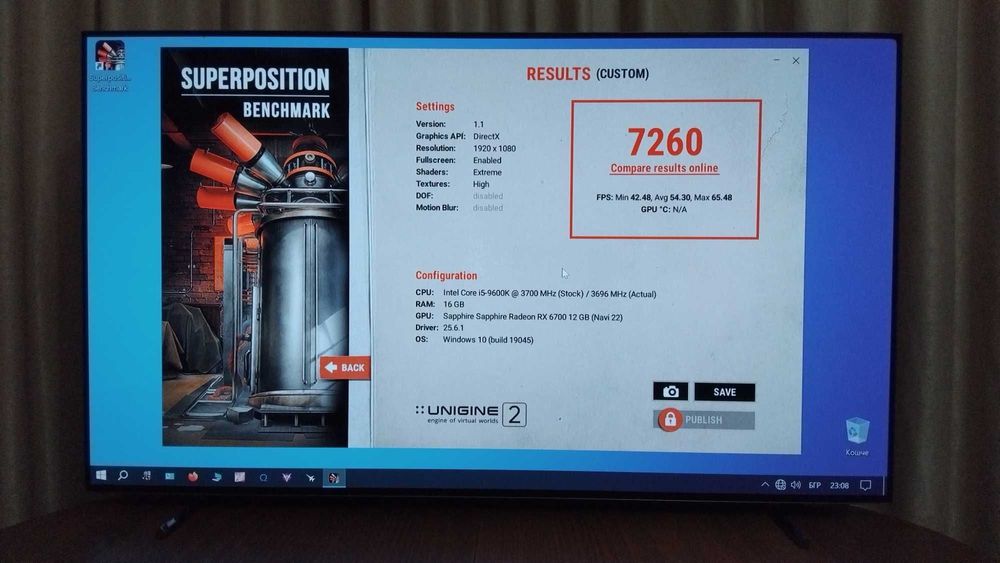 6 Ядрен Геймърски Компютър Z370 / i5 9600K / RX 6700 XT 12GB GDDR6