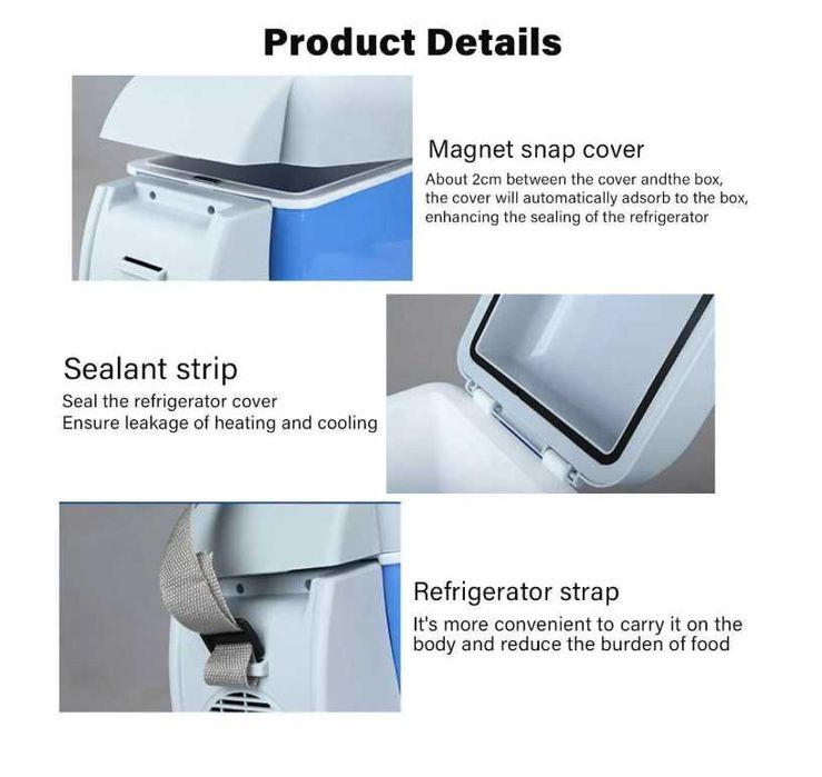 Хладилна кутия чанта с функция на затопляне 7.5л 12V