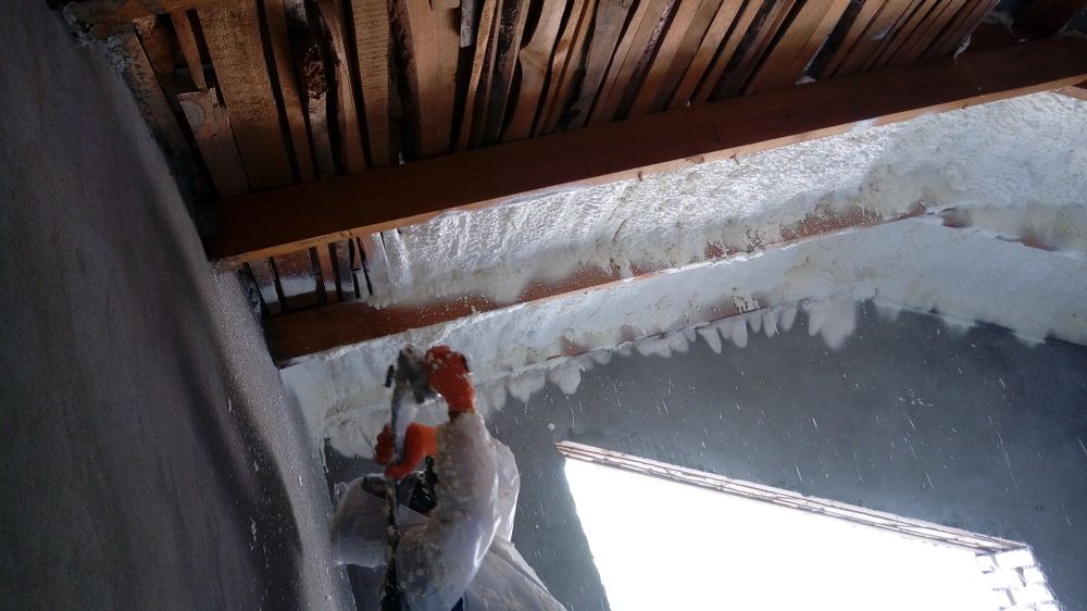 Утепление Мансарды, крыши ППУ пенополиуретаном.