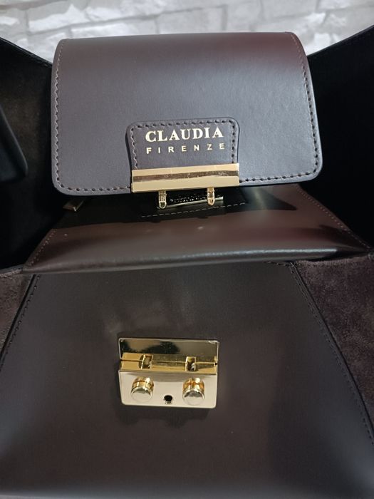 Уникална италианска дамска чанта-Claudia Firenze isadora