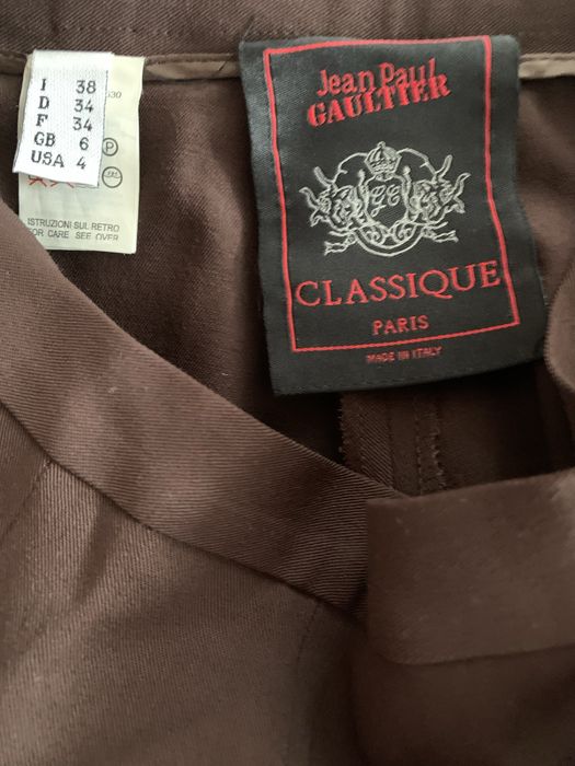 Кафяв панталон Jean Paul Gaultier XS