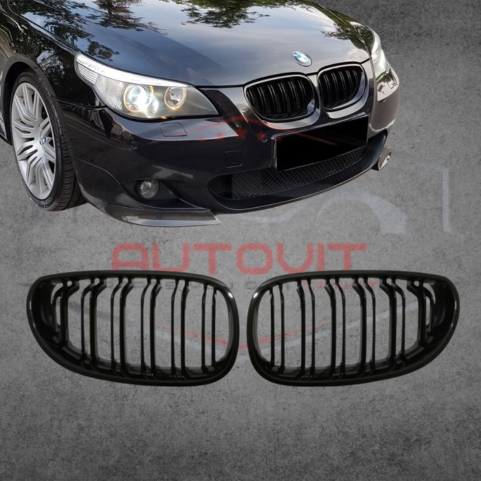 Bmw бъбреци e60 e61, тунинг решетка, седан комби, M5