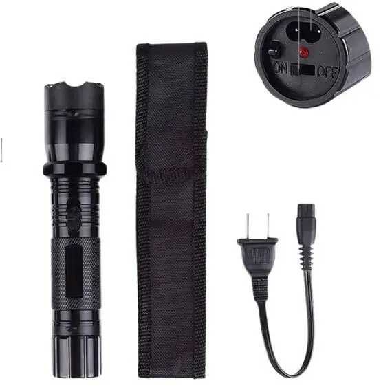 Lanterna LED cu Electrosoc, Camping, 1000KV, 10W, Husa