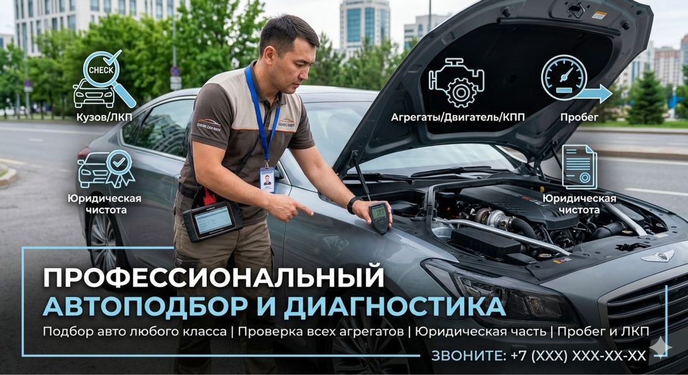 Профессиональный Автоподбор . г Алматы