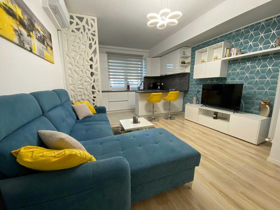 Apartament premium 2 camere | Parcare subterană | Mobilat complet la comandă | Biruinței 29  Metrou Berceni