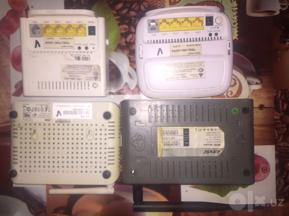 Wifi routerlar adsl portlik