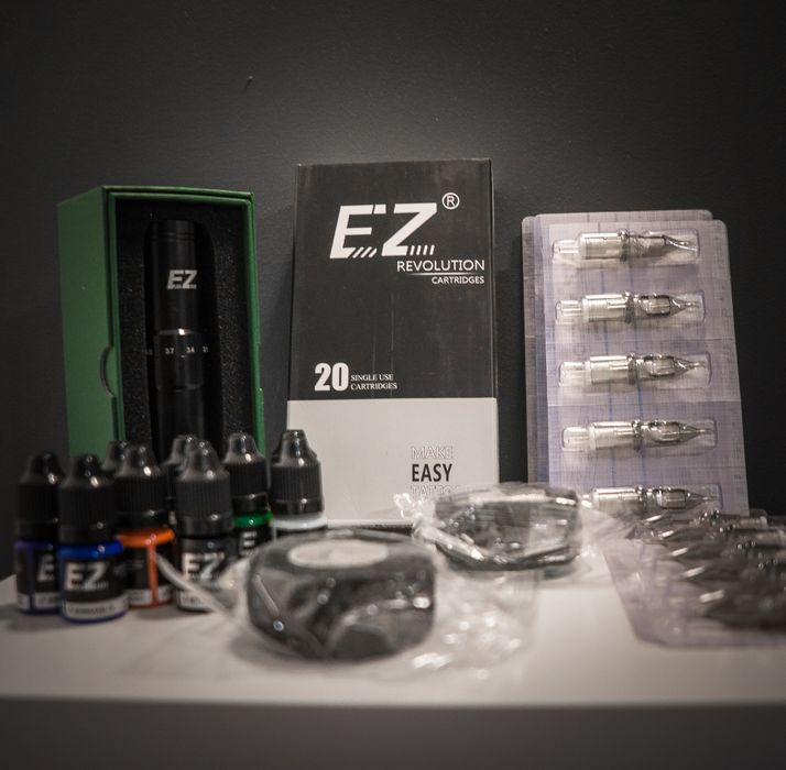Set tatuaje | Masina tatuat | Ez tattoo machine | stroke ajustabil kit