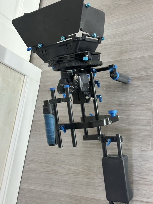 Kit rig cinematografic profesional pentru cameră DSLR / Mirrorless