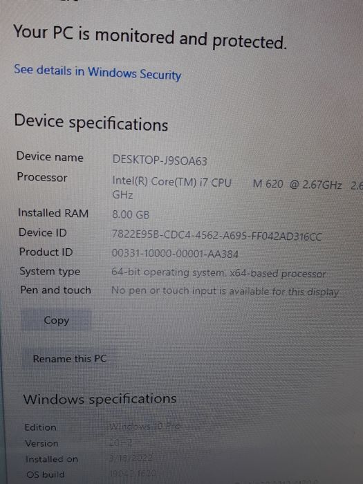 Laptop Mac Book Pro
