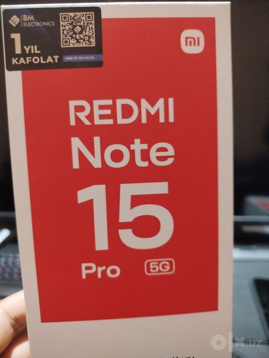 Not 15 pro 5G 256 GB 8+4 Radnoy