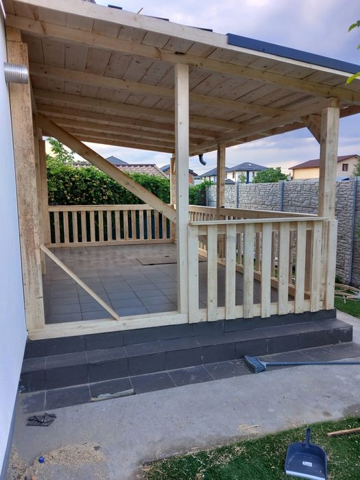 Foișoare, terase, magazii, pergole, căsuțe etc