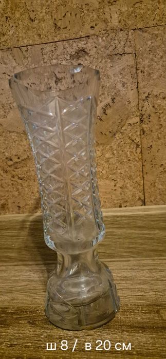 Кристални вази от оловен кристал