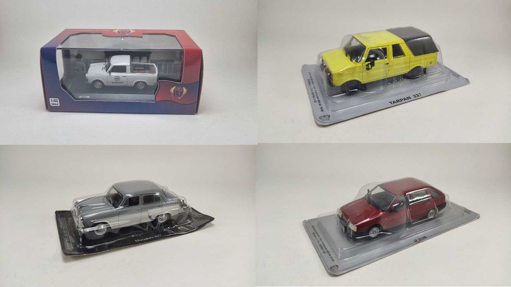 Автомобилни модели 1:43 - Spark, Ixo, журнални